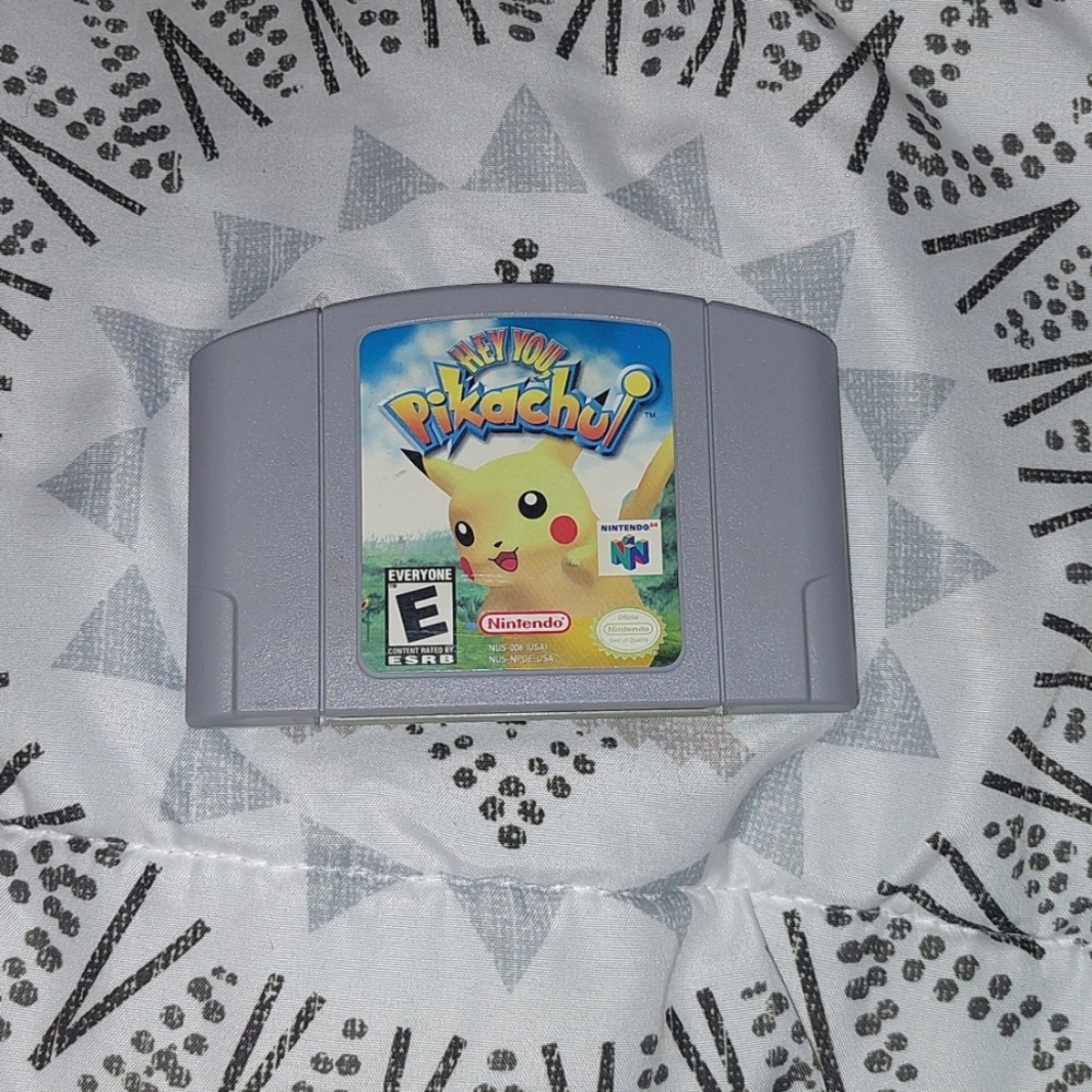 Hey You Pikachu Video Game Nintendo 64 N64